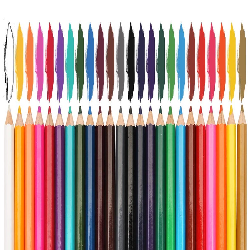 Madisi Colored Pencils Bulk - Pre-Sharpened - 12 Packs of 24-Count - 288 Colored Pencils for Kids - Image 3